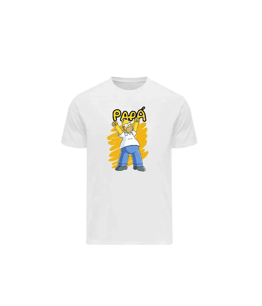 Playera con imagen de Homero Simpson