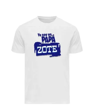 Playera con frase papá zote