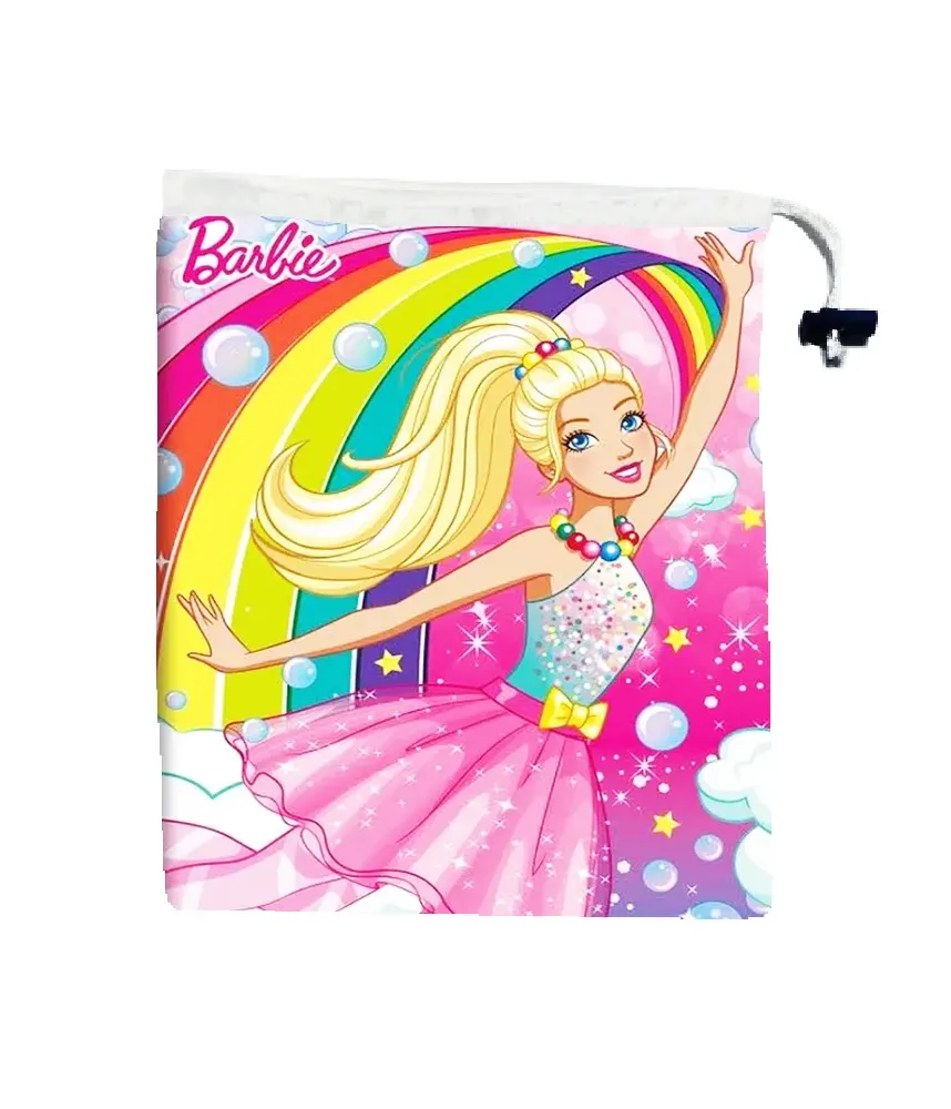 Costalitos personalizados Barbie (12 piezas)