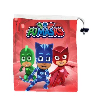 Costalitos personalizados pjmask (12 piezas)