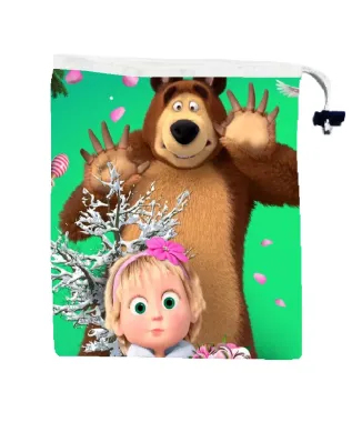 Costalitos personalizados Masha y el oso (12 piezas)