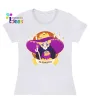 Playera dia de muertos sombrero rosa