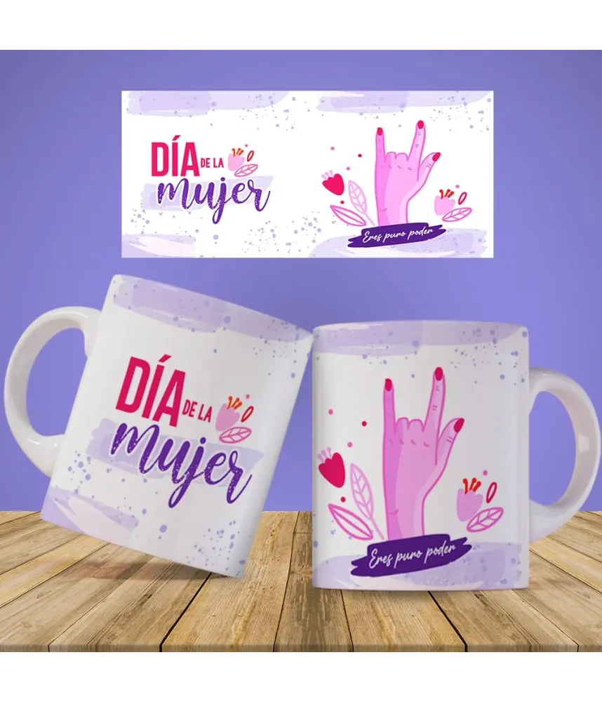 Taza día de la Mujer