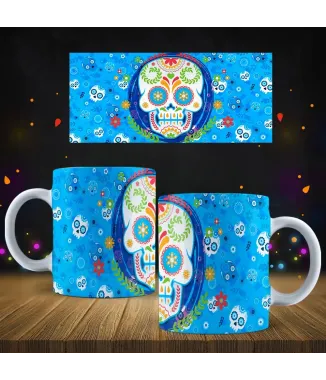 Taza día de los muertos