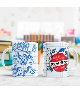 Tazas día del maestro
