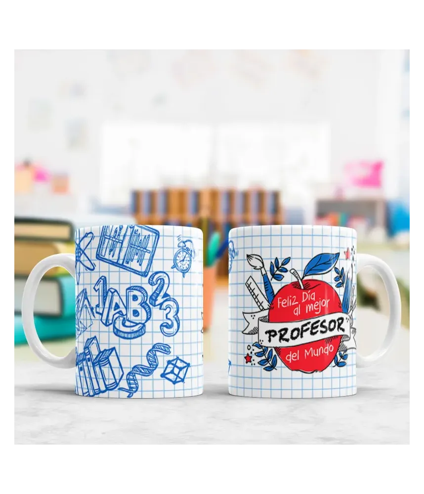 Tazas día del maestro