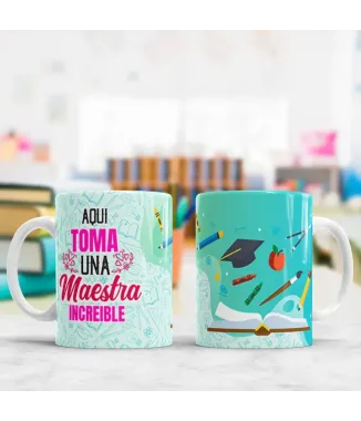 Tazas día del maestro