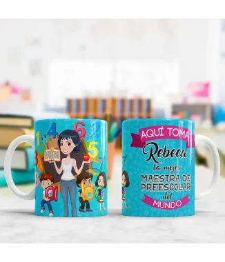 Tazas día del maestro