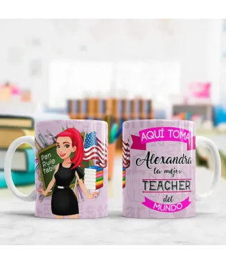 Tazas día del maestro