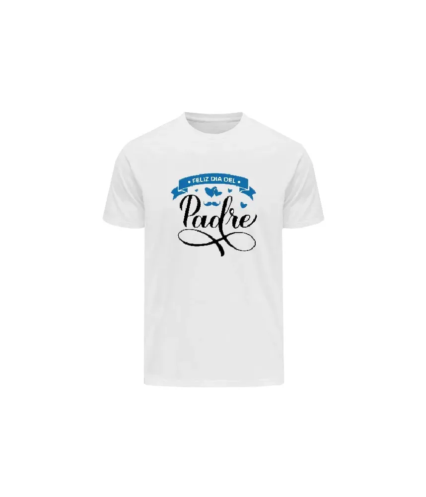 Playera con frase Feliz día del padre